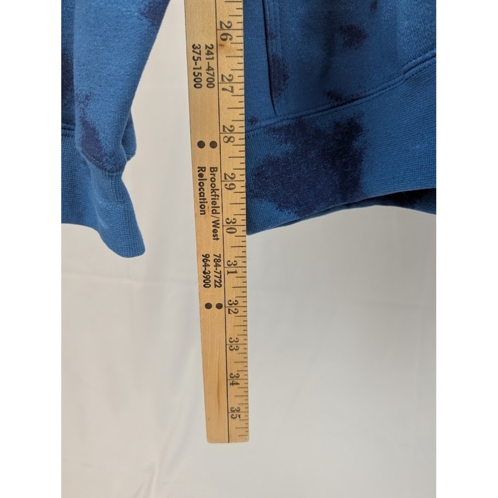 NWOT Carhartt Mens Blue Cloud Tie Dye Loose Fit Hoodie Sweatshirt TS7206- Medium - Picture 9 of 12